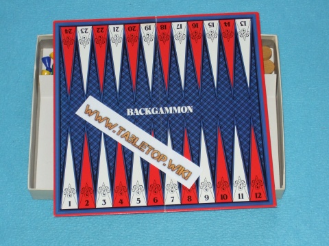 Spielbrett für Backgammon