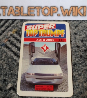 Super Top Trumpf: Auto 2001